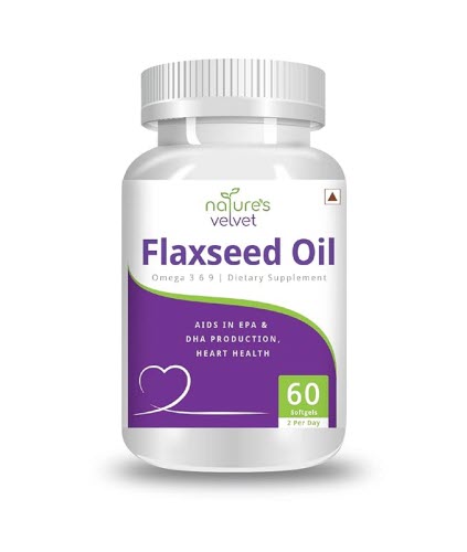 Nature's Velvet Flaxseed Oil 1000mg Capsule