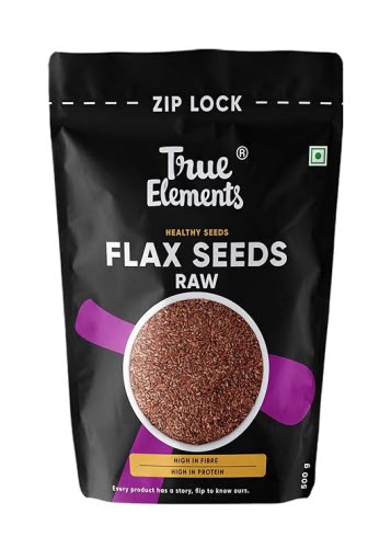 True Elements Flax Raw Seeds