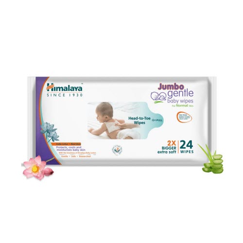 himalaya Jumbo Gentle Baby Wipes