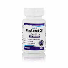 HealthVit Black Seed Oil 500mg Softgels