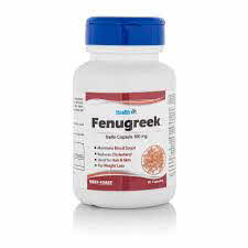 HealthVit Fenugreek 500mg Capsule