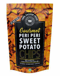 TBH Sweet Potato with Peri Peri Vaccum Fried Chips